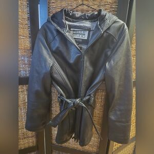 Pelle Studio Hooded Leather Thinsulate